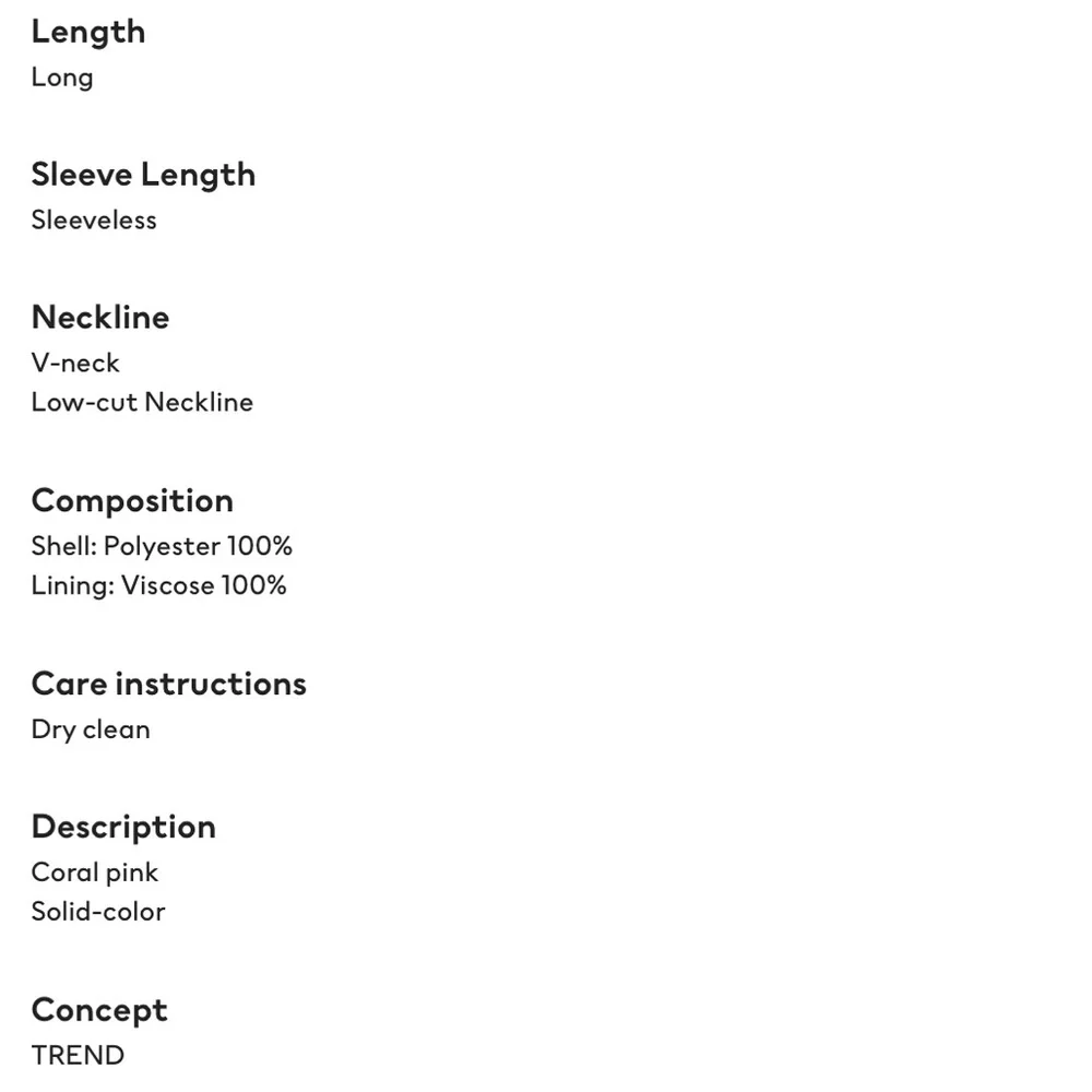 Ruffled Tiered Coral Pink Taffeta H&M DRESS -NWT princess flowy - Picture 13 of 14